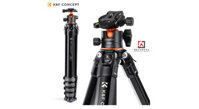 Chân Máy Ảnh - Tripod K&F Concept Compact Travel Tripod M1+BH-36L - KF09.105V1