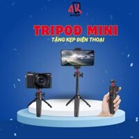 Chân máy ảnh tripod mini gậy 3 chân selfie chụp ảnh quay phim trên điện thoại máy ảnh