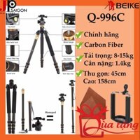 CHÂN MÁY ẢNH TRIPOD/ MONOPOD BEIKE Q-999C + QUÀ TẶNG