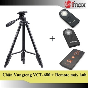 Chân máy ảnh Tripod Yun teng VCT-680