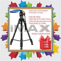 CHÂN MÁY ẢNH TRIPOD YUNTENG VCT-880 + QÙA TẶNG