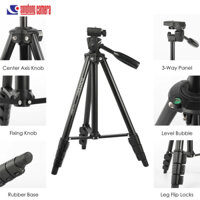 Chân máy ảnh  Tripod Yunteng 680