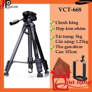 Chân máy ảnh Yunteng VCT-668