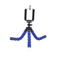 Chân máy bạch tuộc bằng bọt biển nhỏ linh hoạt cho điện thoại di động  Phụ kiện máy ảnh-Màu xanh dương