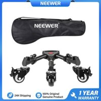 Chân máy chụp ảnh NEEWER Dolly, Bánh xe ba chân dung tích 33lbs hạng nặng với bánh xe cao su 2 inch, Túi đựng và gắn chân có thể điều chỉnh cho máy ảnh DSLR Canon Nikon Sony