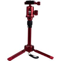 Chân máy mini Sirui Aluminium 3T-35R (Màu đỏ) - Chính hãng