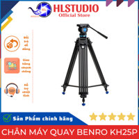 Chân Máy Quay Benro KH25P/KH25PC New 2024 - Hợp Kim Nhôm, Chịu Tải 6,8kg, Chiều Cao 1,57m HL Studio