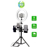 Chân Máy Quay Phim, Chụp Ảnh Huqu HQ-LT08 Có Thể Kẹp Cho Nhiều Máy