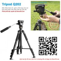 Chân máy quay phim, máy ảnh chuyên nghiệp Q202 giá rẻ