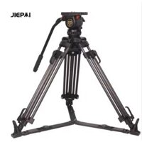 Chân máy quay video chuyên nghiệp Jiepai V12 chịu lực cao có đế 100mm
