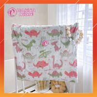 Chăn mền cho trẻ em mềm mát, vải Tencel cao cấp kháng khuẩn, nhiều hoạ tiết hình thú dễ thương