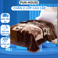Chăn mền chuẩn 3KG-4KG nhung 2 lớp loại dày siêu ấm cotton mền mịn 2m  bao đẹp cao cấp- NHẬP TẠI XƯỞNG