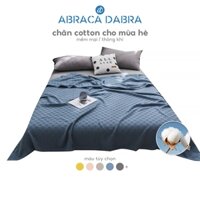 Chăn mền mùa hè ABRACA DABRA cotton mỏng mềm mại thoáng khí phong cách Nhật Bản thời trang