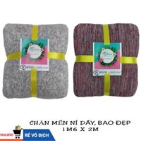 CHÂN MỀN NỈ THÁI LAN - HALIDO - CHẤT LIỆU NỈ LEN DẦY, MỀM, MỊN, MƯỢT - KHÔNG PHAI, KHÔNG GIÃN SAU GIẶT