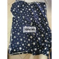 chăn mền to cotton mát đắp văn phòng đi xe hoặc ngủ