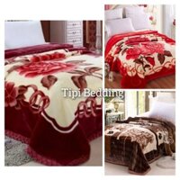 Chăn mền tuyết nhung dày mềm mịn 1m7 x 2m1