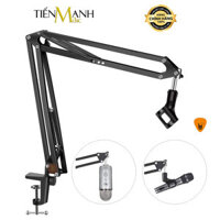 Chân Micro Kẹp Bàn Arm Dr.MIC NB39 Cỡ Đại - Giá đỡ đế Mic Stand NB-39 Microphone Thu Âm LiveStream Hàng Chính Hãng - Kèm Móng Gẩy DreamMaker