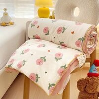 Chăn Mùa Hè Vanda Bedding - Chất Liệu Cotton Đũi Siêu Nhẹ