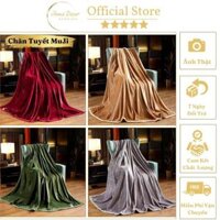 Chăn Muji lông tuyết Nhung hàng loại 1 kích thước 2mx2m3 nặng 1,7kg Siêu Mềm Mịn, chăn văn phòng