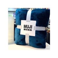 CHĂN MUJI,Chăn lông tuyết Muji 2 lớp siêu mềm mịn 2m x 2m3