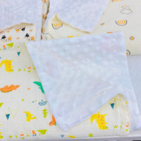 Chăn Muslin Cho Be ⚡️FREE SHIP⚡️Chăn Hạt Đậu 2 Lớp Chăn Đăp Cho Bé Chăn Xô Cho Trẻ