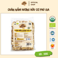 Chân Nấm Hương Khô Hữu Cơ Phú Gia - Gói 500g