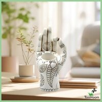 Chân nến cầm tay Phật Vàng Tealight Chân nến Đa năng Nhỏ gọn Trang trí cao cho phòng ăn