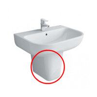 Chân Ngắn Lavabo INAX L-298VC (L298VC) Treo Tường (L-312V, AL-312V)