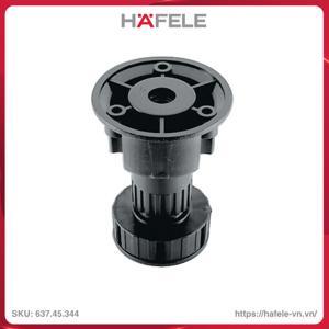 Chân nhựa đen 120mm Hafele 637.45.344