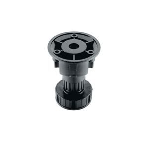Chân nhựa đen 120mm Hafele 637.45.344