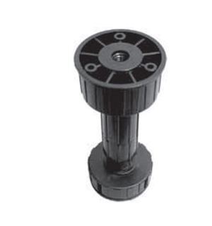 Chân nhựa đen 150mm Hafele 637.45.371