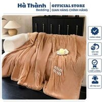 Chăn Nỉ Miumiu Mẫu Mới Nhập Khẩu Chất Liệu Nỉ Nhung Mền Mịn Dầy Dặn Kích Thước 2mx2m3