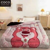 Chăn Nỉ Nhung 3D với những hình ảnh nhân vật hoạt hình đáng yêu