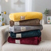 Chăn Nỉ Nhung Kẻ Tăm KT 2M x 2M3