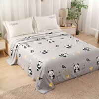 Chăn Nỉ Nhung Sữa 3D mềm mịn và ấm áp