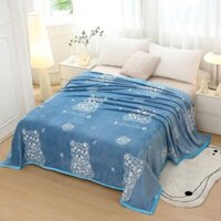 Chăn Nỉ Nhung Tuyết Sữa Hamlet kích thước 2mx2m3 Sử Dụng 4 Mùa