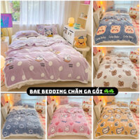 Chăn nỉ tuyết sữa 3D, chăn nỉ nhung văn phòng, chăn điều hoà nỉ nhung siêu mềm mại hàng nhập khẩu 2m-2m3 Bae Bedding