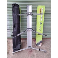 Chân organ kim loại 2 tầng máy bay cao cấp, có túi đựng