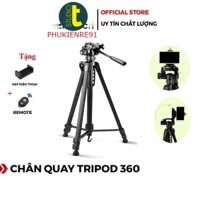 Chân Quay Máy Ảnh Điện Thoại Tripod 360° - Thiết Kế Chắc Chắn - Nhỏ Gọn Tiện Lợi