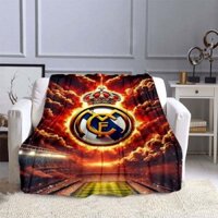 Chăn Real Madrid Siêu Mềm Full Size Chăn - Chăn Ấm Sang Trọng - Chăn Thoải Mái, Nhẹ Và Mềm Mại