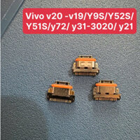Chân sạc rời Vivo V20/V19/ Y9s/ Y52s/Y51s/ Y72/ Y31 2020/ Y21 (combo 10 chân)