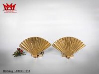 Chặn sách hình quạt bằng đồng ( ARĐG 1133)