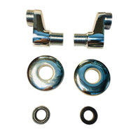 Chân sen tắm chữ Z, Chân quỳ sen tắm hợp kim Đồng mạ crom không gãy nứt gỉ set