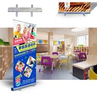 Chân standee 80x180 cm - Kiểu Hàn Quốc - Thanh Cường lực bằng sợi Carbon