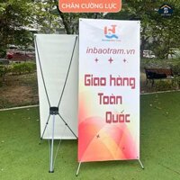 Chân Standee chữ X cường lực chất lượng cao 60x160cm | 80x180cm dùng sự kiện dài hạn, sử dụng nhiều lần