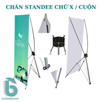 [CHÂN STANDEE] KHUNG STANDEE GIÁ CHỮ X/ CUỐN NHÔM | CHẮC CHẮN, KÍCH THƯỚC 60X160, 80X180CM - BAOBIONLINE