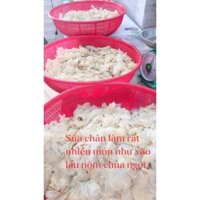 Chân sứa, Sứa Chân ép khô dòn dai túi 700g ( hàng ép khô không nuớc) hút chân không