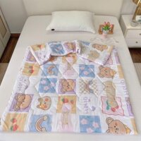 Chăn Tencel cho bé đi học, mềm mịn mát, kích thước 120x150cm