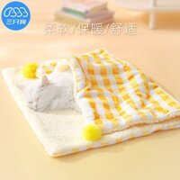 Chăn thú cưng Lamb Fleece Dog Bốn mùa phổ quát mèo ấm và điều hòa không khí chăn