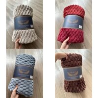 Chăn thu đông 2mx2m3, chăn lông cừu nhiều màu hàng đẹp